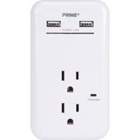 Prime&reg; USB Charger with Surge Protector MAS Chibougamau