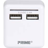 Prime&reg; High-Speed USB Charger MAS Chibougamau