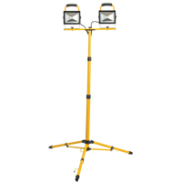 Twin-Head Work Light, LED, 40 W, 4800 Lumens, Aluminum Housing MAS Chibougamau