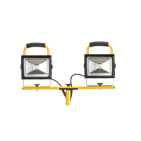 Twin-Head Work Light, LED, 40 W, 4800 Lumens, Aluminum Housing MAS Chibougamau