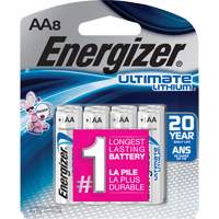 Ultimate Lithium Batteries, AA, 1.5 V MAS Chibougamau