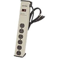 Surge Protector Strip, 6 Outlets, 900 J, 1500 W, 6' Cord MAS Chibougamau