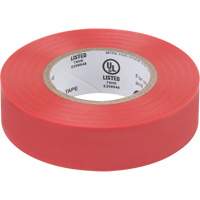 Ruban isolant, 19 mm (3/4") x 18 m (60'), Rouge, 7 mils MAS Chibougamau