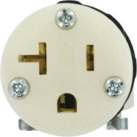 Connecteur de prise de rallonge de qualit&eacute; hospitali&egrave;re, 5-20R, Nylon MAS Chibougamau
