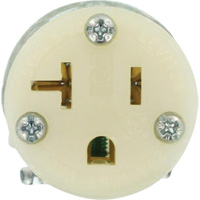 Connecteur de prise de rallonge de qualit&eacute; hospitali&egrave;re, 5-20R, Nylon MAS Chibougamau