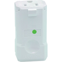Connecteur de prise de rallonge de qualit&eacute; hospitali&egrave;re, 5-15R, Nylon MAS Chibougamau
