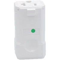 Connecteur de prise de rallonge de qualit&eacute; hospitali&egrave;re, 5-20R, Nylon MAS Chibougamau