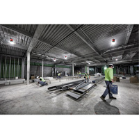 Lampe de chantier temporaire RADIUS, DEL, 130 W, 15000 lumens MAS Chibougamau