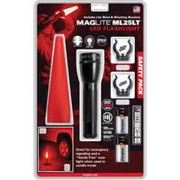 Safety Flashlight Pack, LED, 192 Lumens, C Batteries MAS Chibougamau