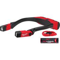 Lampe de travail USB Redlithium 400L, Lampe tour de cou, Rechargeable, 400 lumens MAS Chibougamau