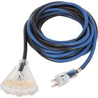 JLEC-1425 Contractor Grade Extension Cord, Indoor/Outdoor, SJTOW, 14 AWG, 15 A, 25' MAS Chibougamau
