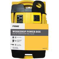 Workshop Power Box, 8 Outlet(s), 6', 15 Amps, 1875 W, 125 V MAS Chibougamau