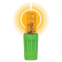 Rocket&reg; II Super Bright LED Light for 1156 Socket Style Warning Whips, Flashing, Amber MAS Chibougamau