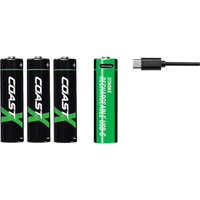 Batteries AA rechargeables Zithion MAS Chibougamau