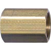 Raccord de tuyau, Laiton, 1/8" MAS Chibougamau