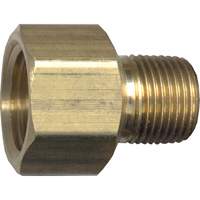 Adaptateur de tuyau, FPT x NPT, 1/4" x 1/8" dia., Laiton MAS Chibougamau