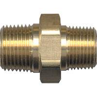 Mamelon de r&eacute;duction hexagonal, Laiton, 1/4" x 1/8", NPT x NPT MAS Chibougamau
