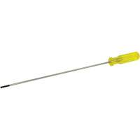 Tournevis &agrave; fente d'&eacute;lectricien, Tige de 3/16", Ronde, 15-1/2" lo, Prise en Plastique MAS Chibougamau