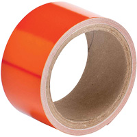 Reflective Marking Tape, 2" x 15', Acrylic, Orange MAS Chibougamau