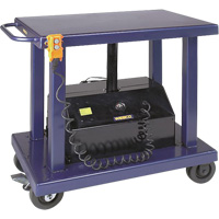 Table &eacute;l&eacute;vatrice hydraulique, Acier, 24" la x 36" lo, Capacit&eacute; 2000 lb MAS Chibougamau
